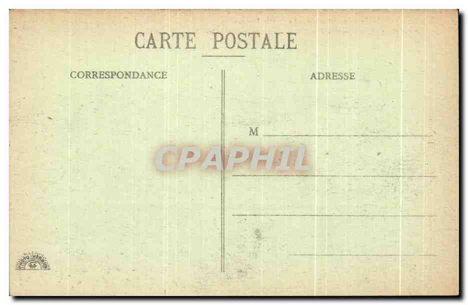Ruinas de la Superestructura, Torre y Observatorio — El Fuerte de Douaumont — Batalla de Verdún — Reverso
