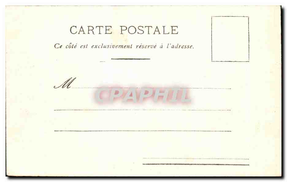 Boulogne-sur-Mer — En el Boulevard Sainte-Beuve, en tiempo malo — Cuvilier, fot. Boulogne-s.-Mer, n° B.B. 104 — Reverso
