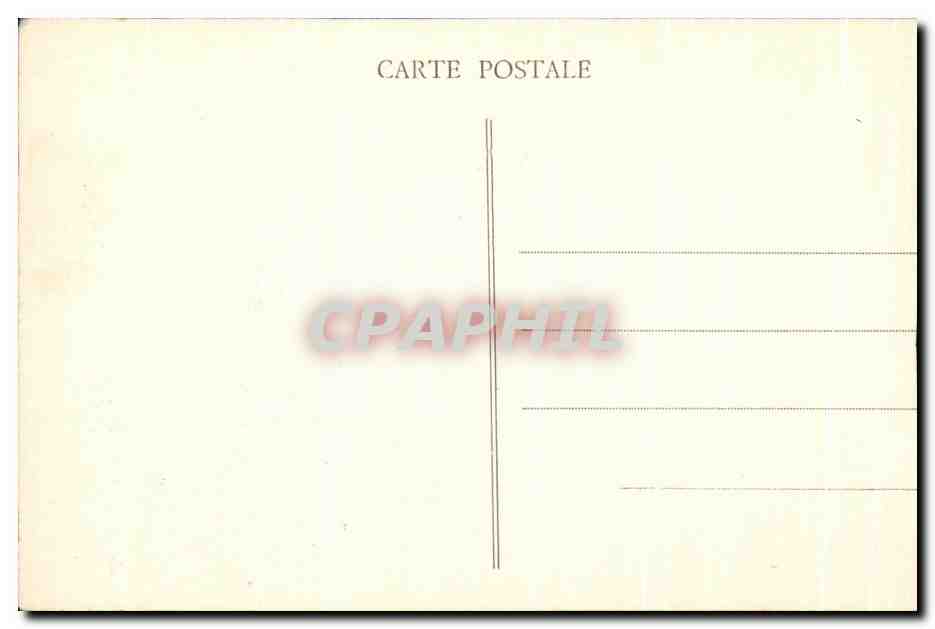 CPA Chamin Des Dames L'Ange Gardien Militaria — Rückseite