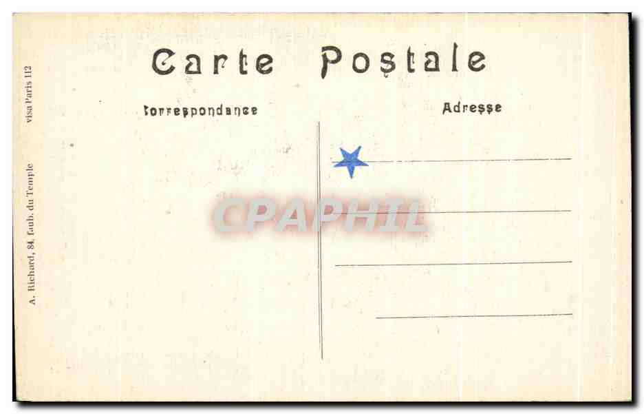 CPA La Grande Guerre Albert Vue Interieure De La Basilique bombardee et incendiee par les allemands Militaria — Back