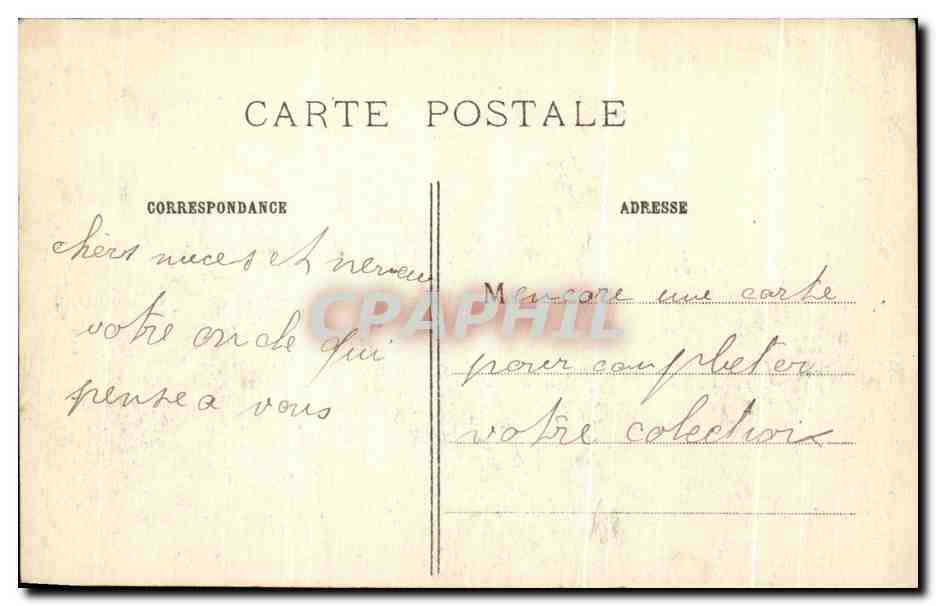 L'Éperon de N.-D. de Lorette — bombardement — A. R. — Visé Paris n°567 — Verso