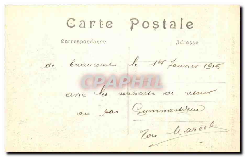 CPA Balaille De La Marne Brabant La Grande Rue Brabant Militaria  — Rückseite