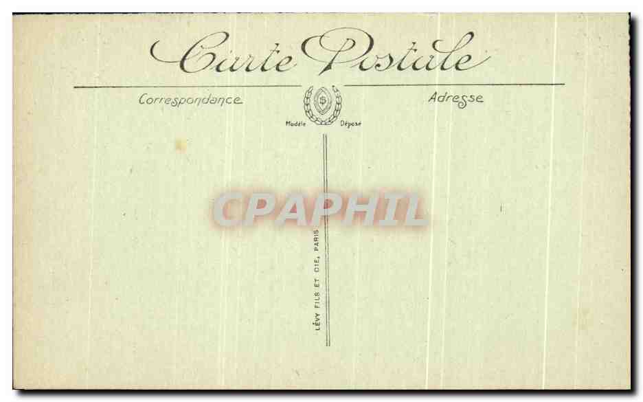 Arras — Boulevard — Dégâts de guerre — Édition Fernand Benoît — Rückseite