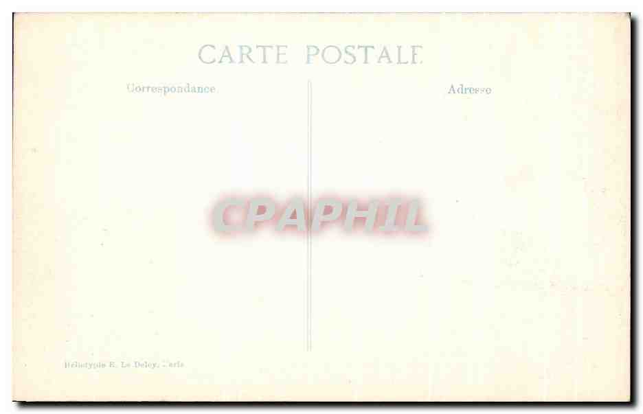 CPA Le Faubourg de Ceres a Reims Militaria — Verso