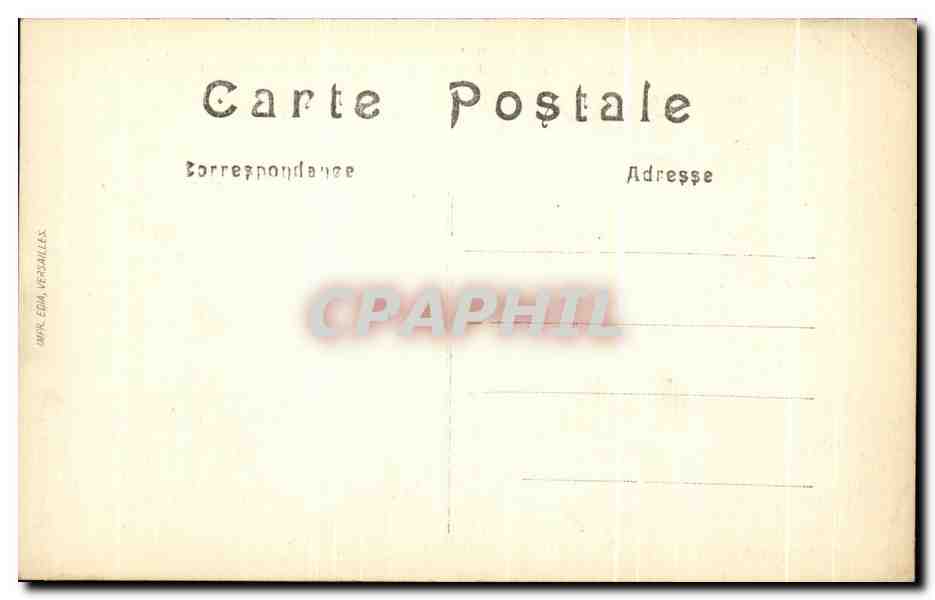 CPA Bataille de la Marne La rue de Vitry et l'Hotel de Ville apres le bombardement Revignu Militaria — Rückseite