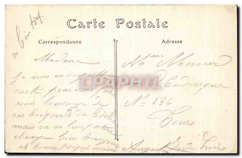 CPA Campagne de La Cathedrale de Reims En Feu Militaria  — Rückseite