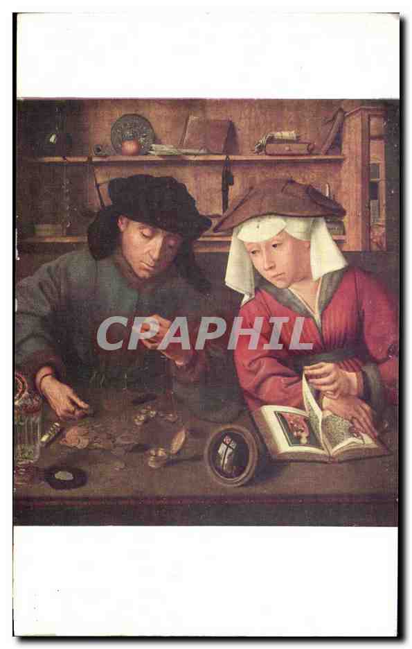 CPA Metsys La Banquier et sa femme 