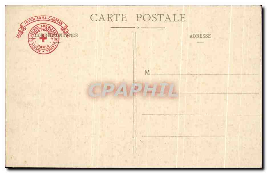 CPA Pierre Camba Le brassard Militaria Infirmiere Croix Rouge — Rückseite