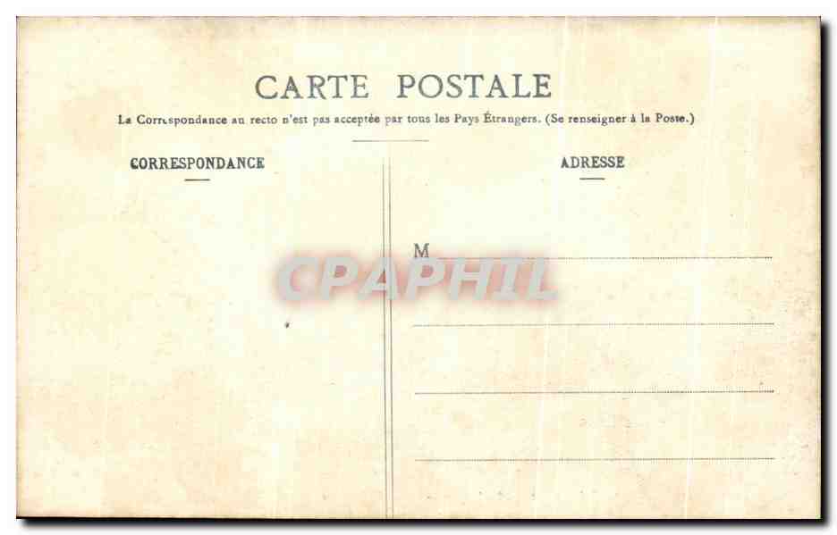 CPA Biarritz Aetistique Le Golfe Gascogne et les Pyrenees — Verso