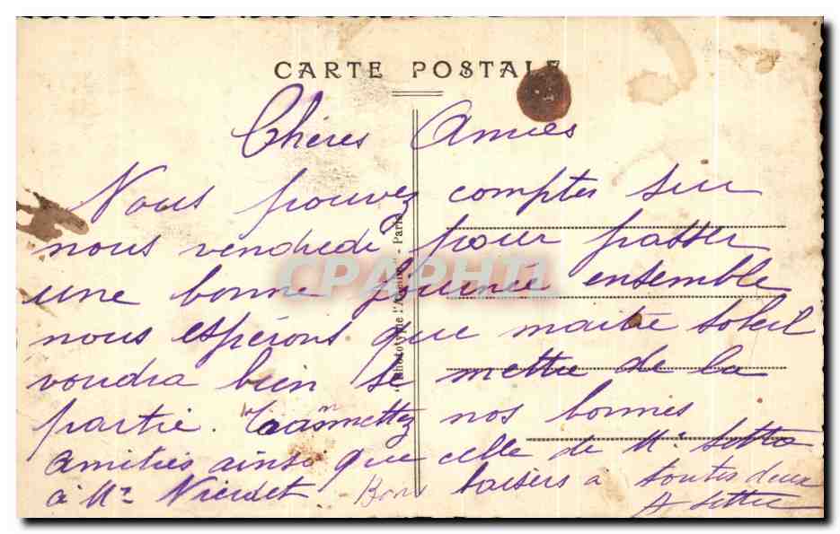 Montmorency — Vitrail de la Madeleine de Savoie à l'église Saint-Martin — A.C. 10 — Verso