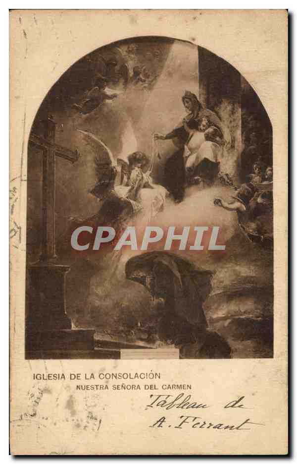 CPA Iglesia De la Consolacion Nuestra senora Del Carmen