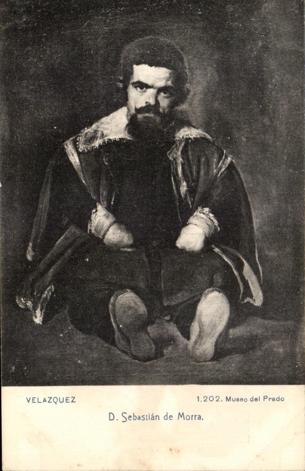 CPA Velazquez Musee del Prado S Sebastian de Morra Madrid