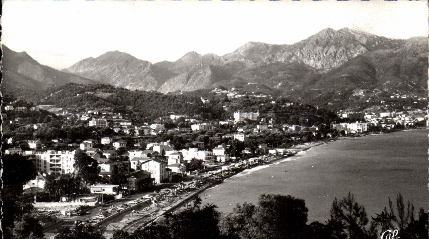 CPA Roquebrune Cap Martin Environs de Menton vue sur Carnoles et Menton