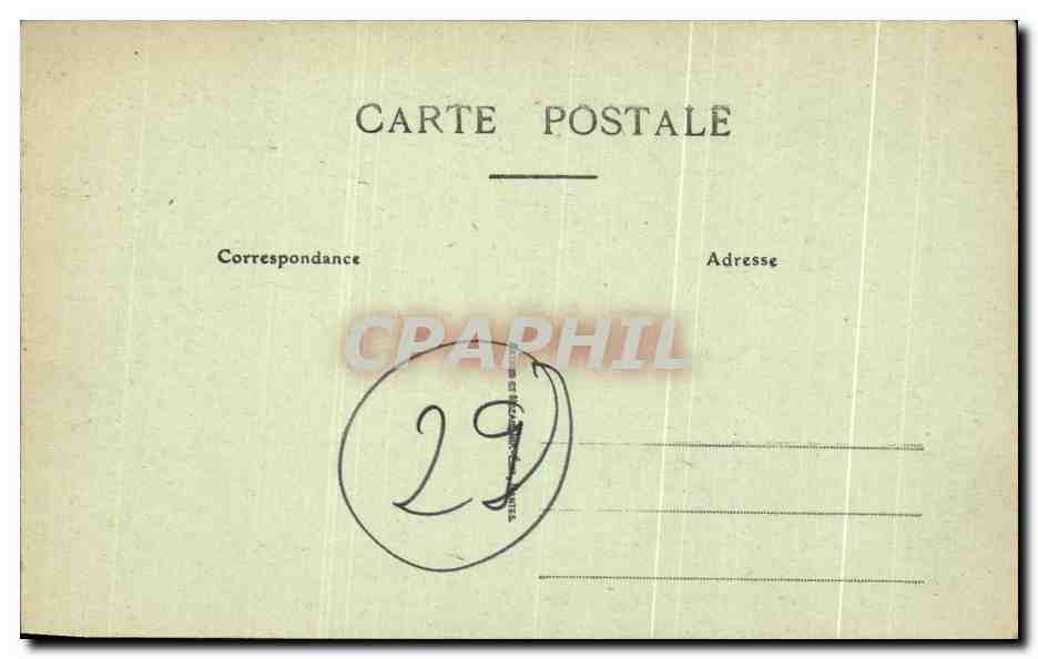 CPA Le Huelgoat Saint Herbot Le Calvaire  — Rückseite