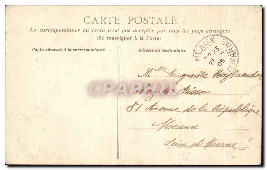 Saint-Malo — Un coin des remparts, La Tour Quic-en-Grogne — A.G. n°21 — Reverso