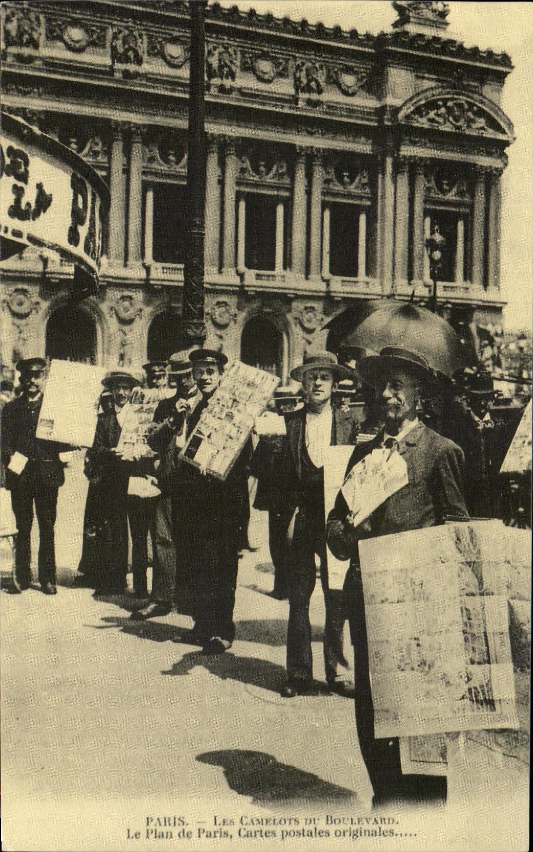 REPRO Paris La Camelots du boulevard Metiers