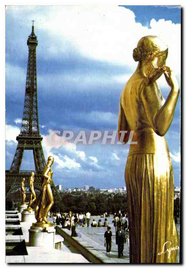 Les Statues en bronze doré sur la terrasse du Trocadéro — L'Inconnu Célèbre N°15 — Pantagruel