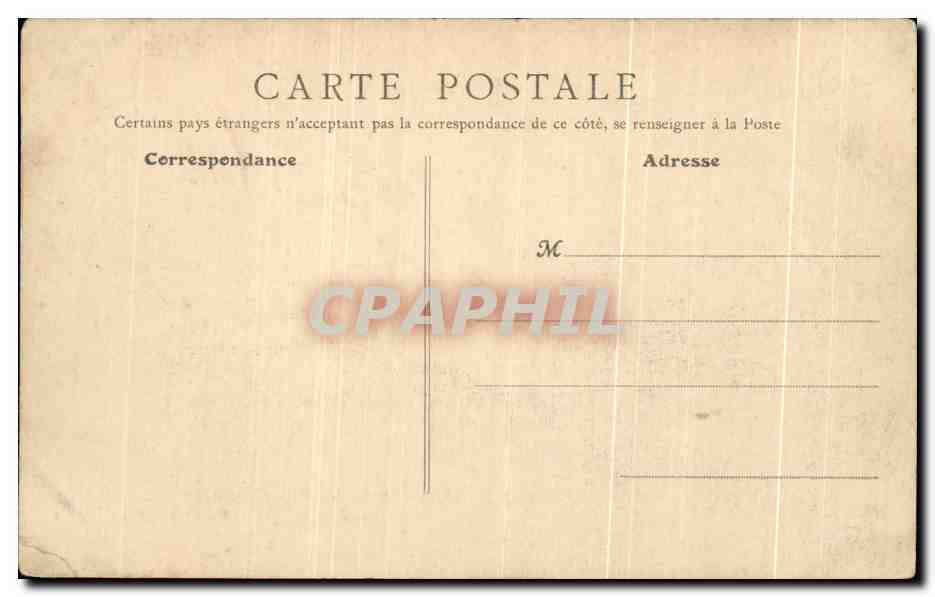 CPA Les Inondations de Paris Le Quai des Tuileries — Rückseite