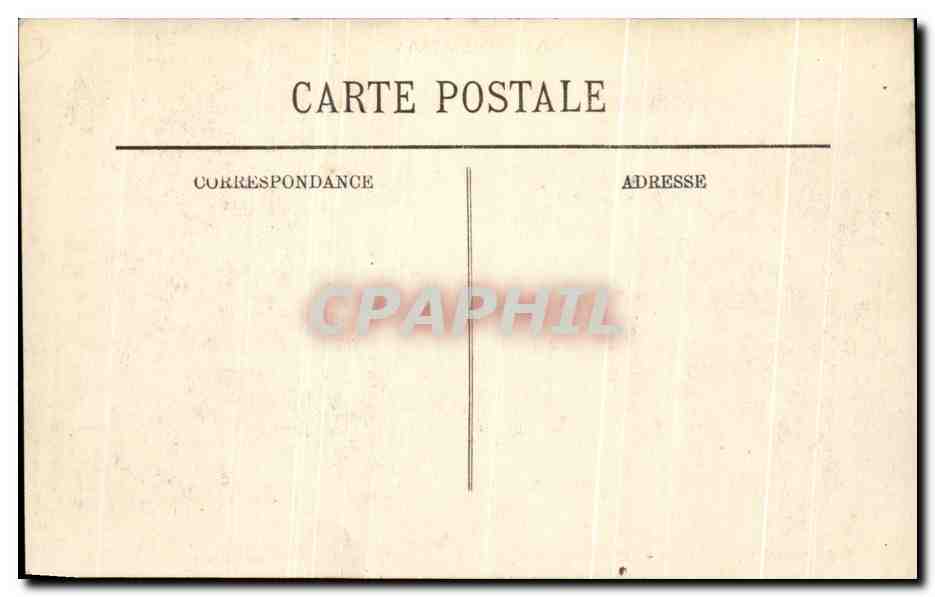 CPA Les Inondations de Paris Le Bateau de Passage de la Rue Saint Dominique — Rückseite