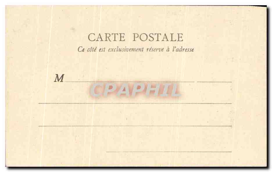 CPA Paris Fontaine Saint Sulpice — Rückseite