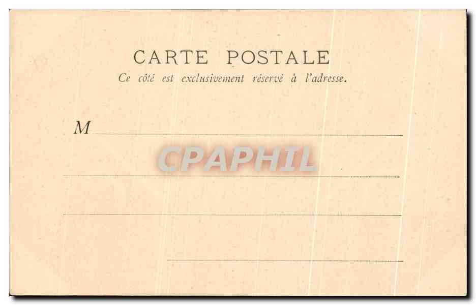 CPA Paris Guy de Maupassant — Rückseite