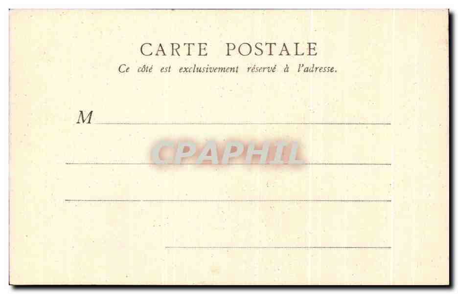 CPA Paris Quand Meme De Marcie — Rückseite