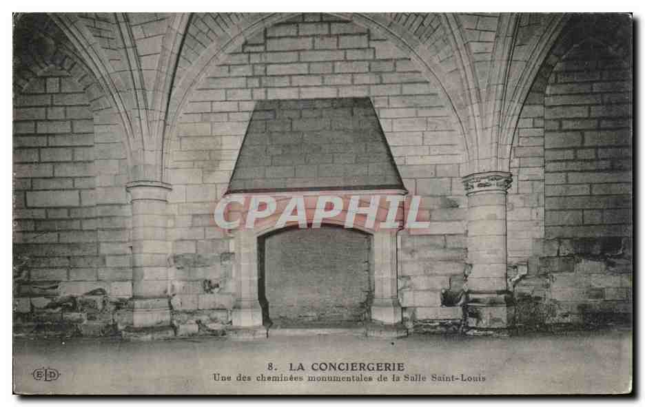 CPA La Conciergerie Une Des Cheminees Monuments De La Salle Saint Louis Paris 