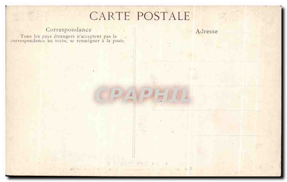 CPA La Conciergerie Une Des Cheminees Monuments De La Salle Saint Louis Paris  — Rückseite
