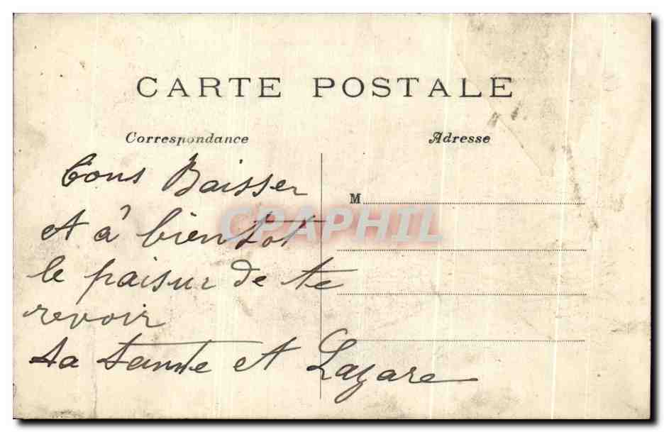CPA Paris Panoramique De La Seine Vers La Cite Notre Dame — Rückseite
