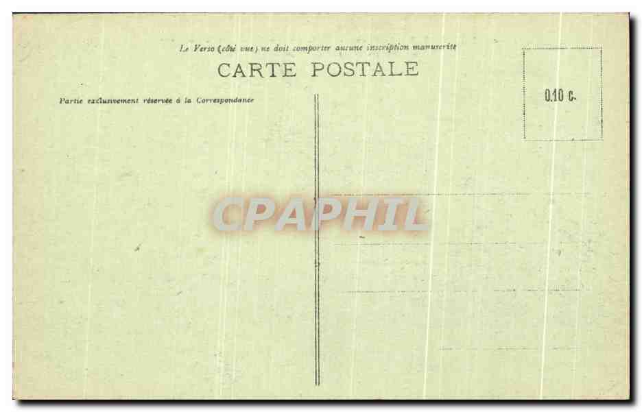 CPA Tout Paris La Chambre Des Deputes Et Le Pont De La Concorde — Rückseite