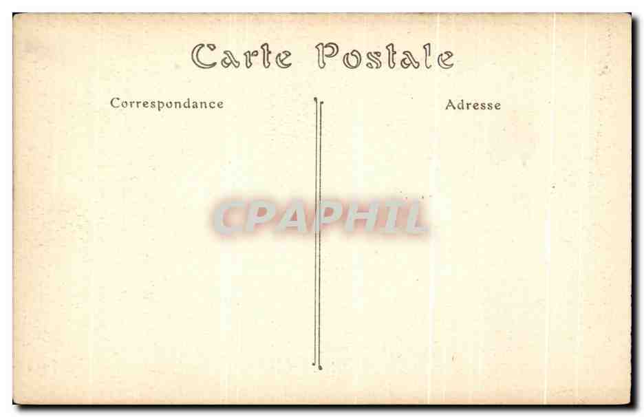 CPA Paris Interieur De La Sainte Chapelle La Rosace — Verso