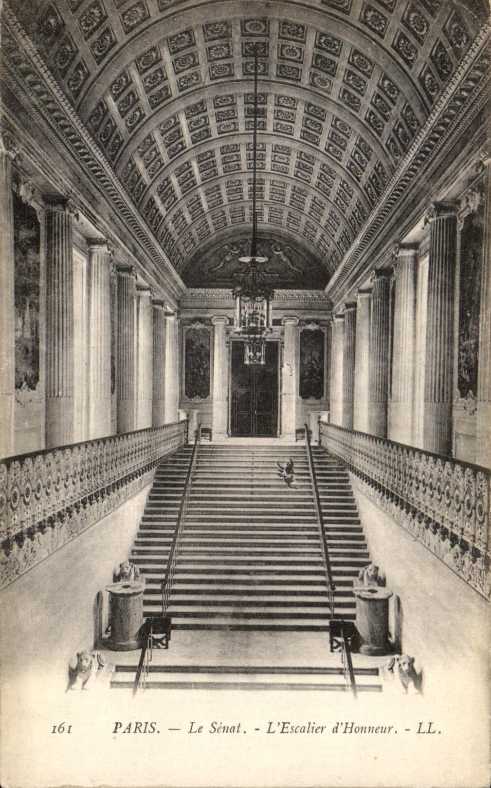 CPA Paris Le Senat L'Escalier D'Honneur