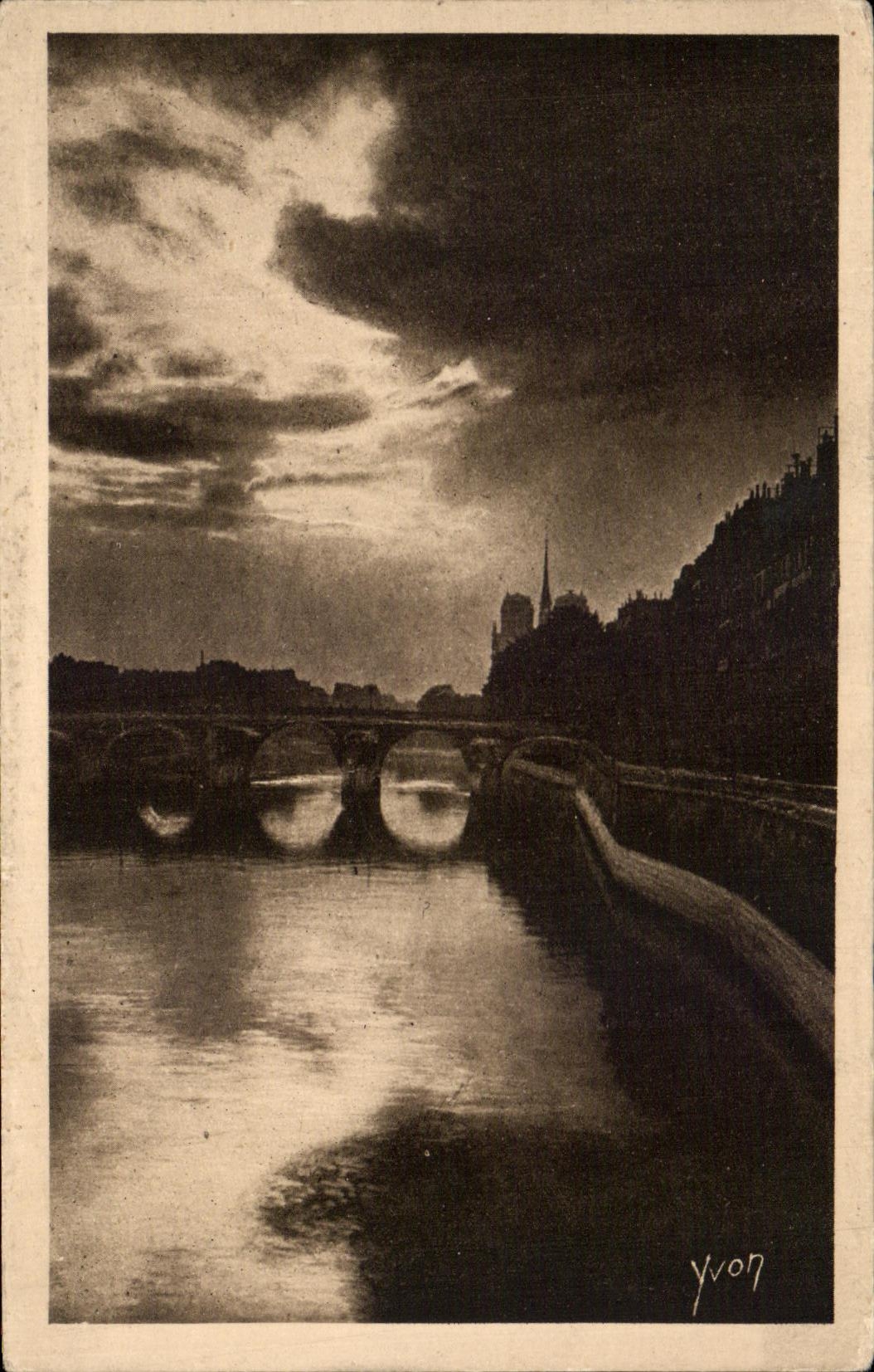 CPA Paris En Flanant La Seine Au Quai De Bethune
