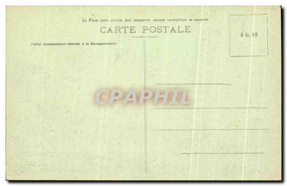 CPA Tout Paris Le Pantheon et la rue Soufflot  — Rückseite