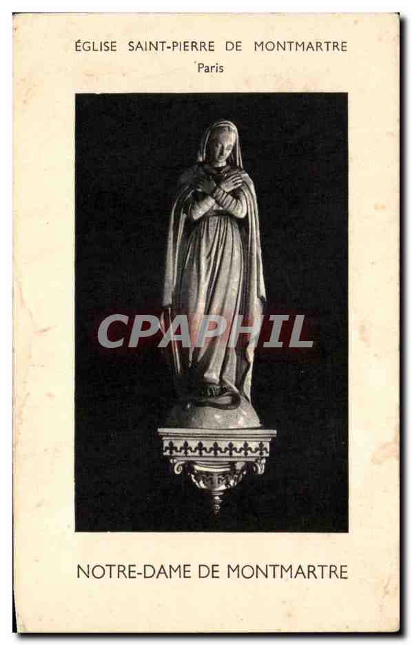 CPA Paris Eglise Saint Pierre De Montmartre Notre Dame De Montmartre