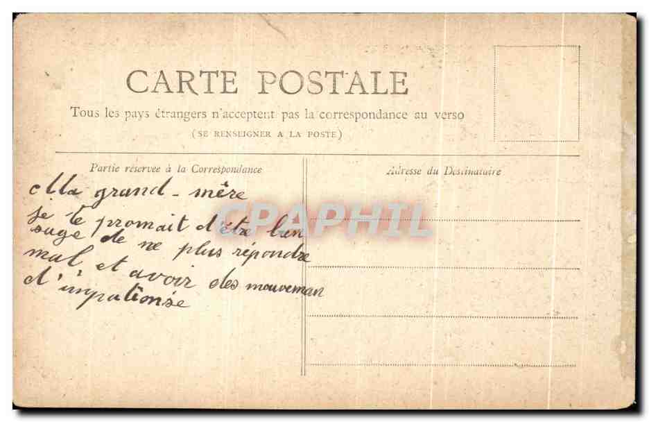 CPA Paris Collection petit Journal Paris Le Val de Grace — Verso