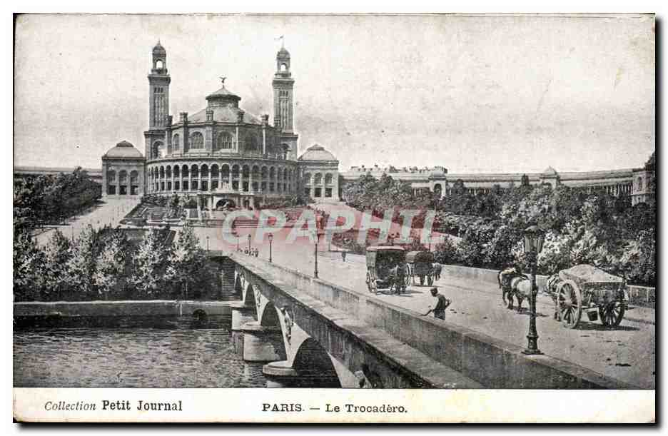 CPA Paris Collection petit Journal Paris Le Trocadero