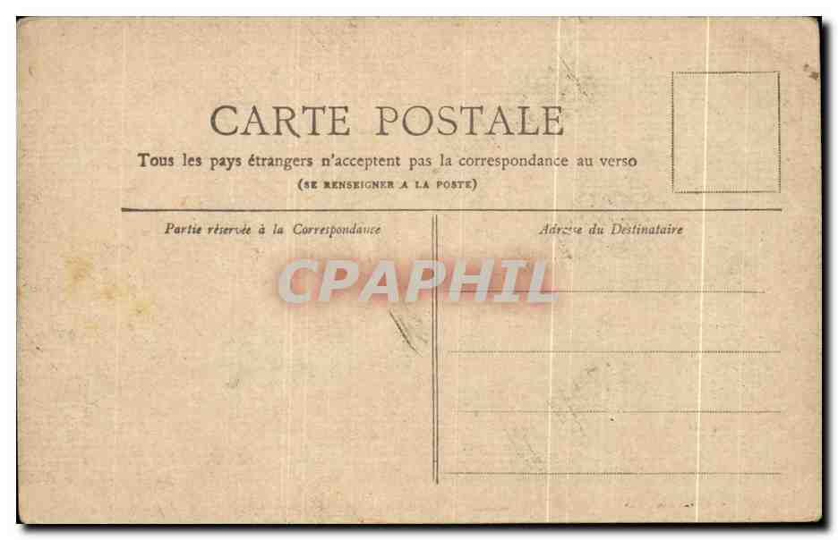 CPA Paris Collection petit Journal Paris Le Trocadero — Rückseite