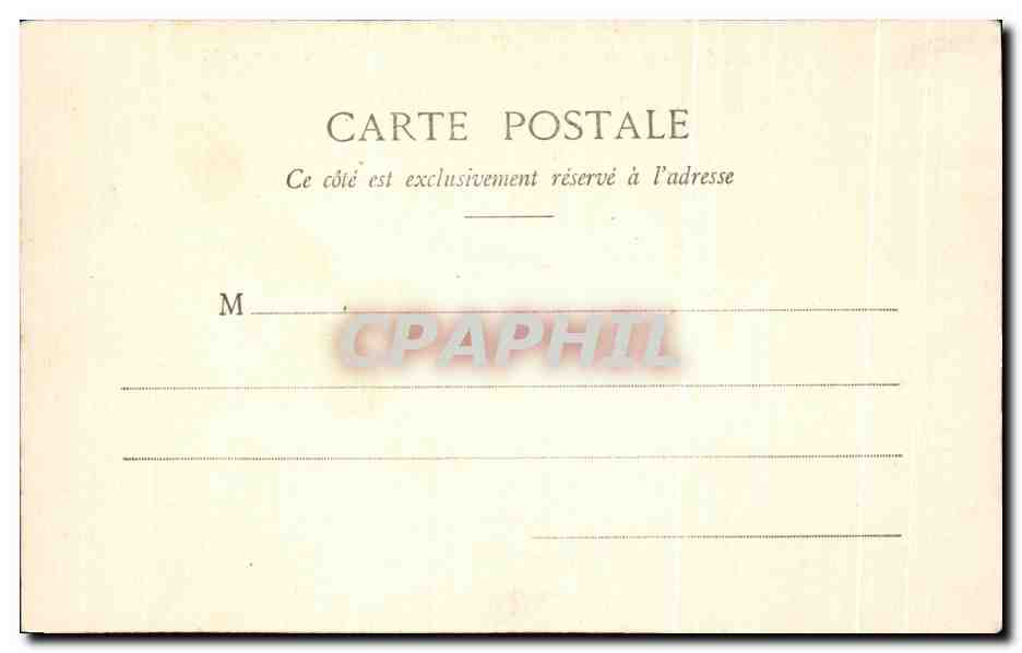 CPA Paris Bois de Boulogne Le Belvedere et le Lac — Verso