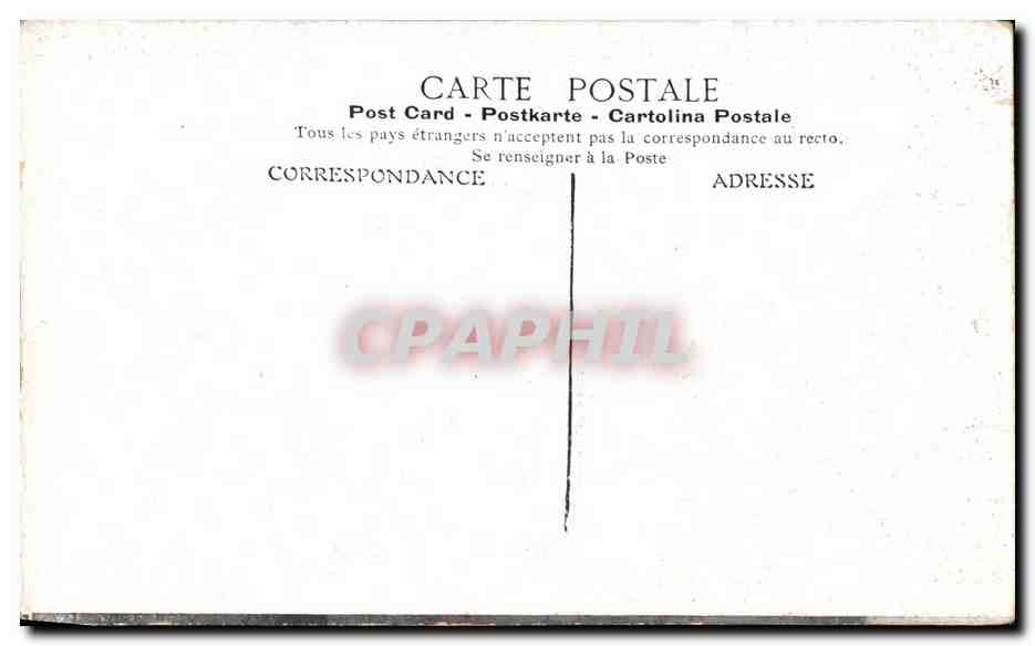 CPA L'Enfer Prise Montmartre Paris — Rückseite
