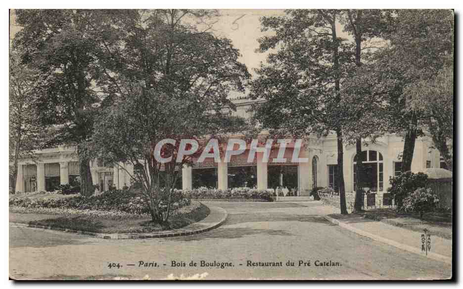 CPA Paris Bois de Boulogne Restaurant du Pre Catelan