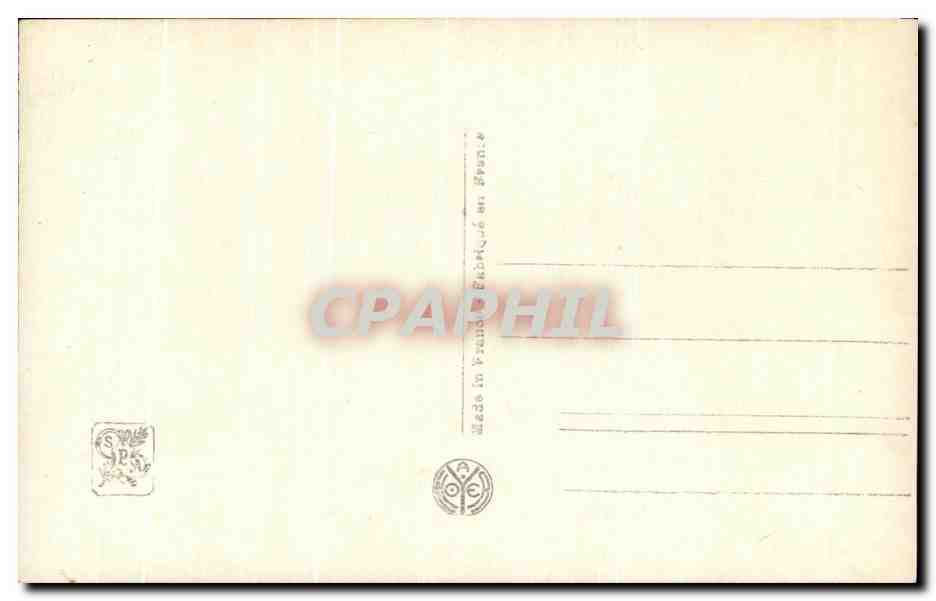 CPA Exposition des Cirty Decoralifs Fresque De H Marret paris Cour des metiers  — Verso