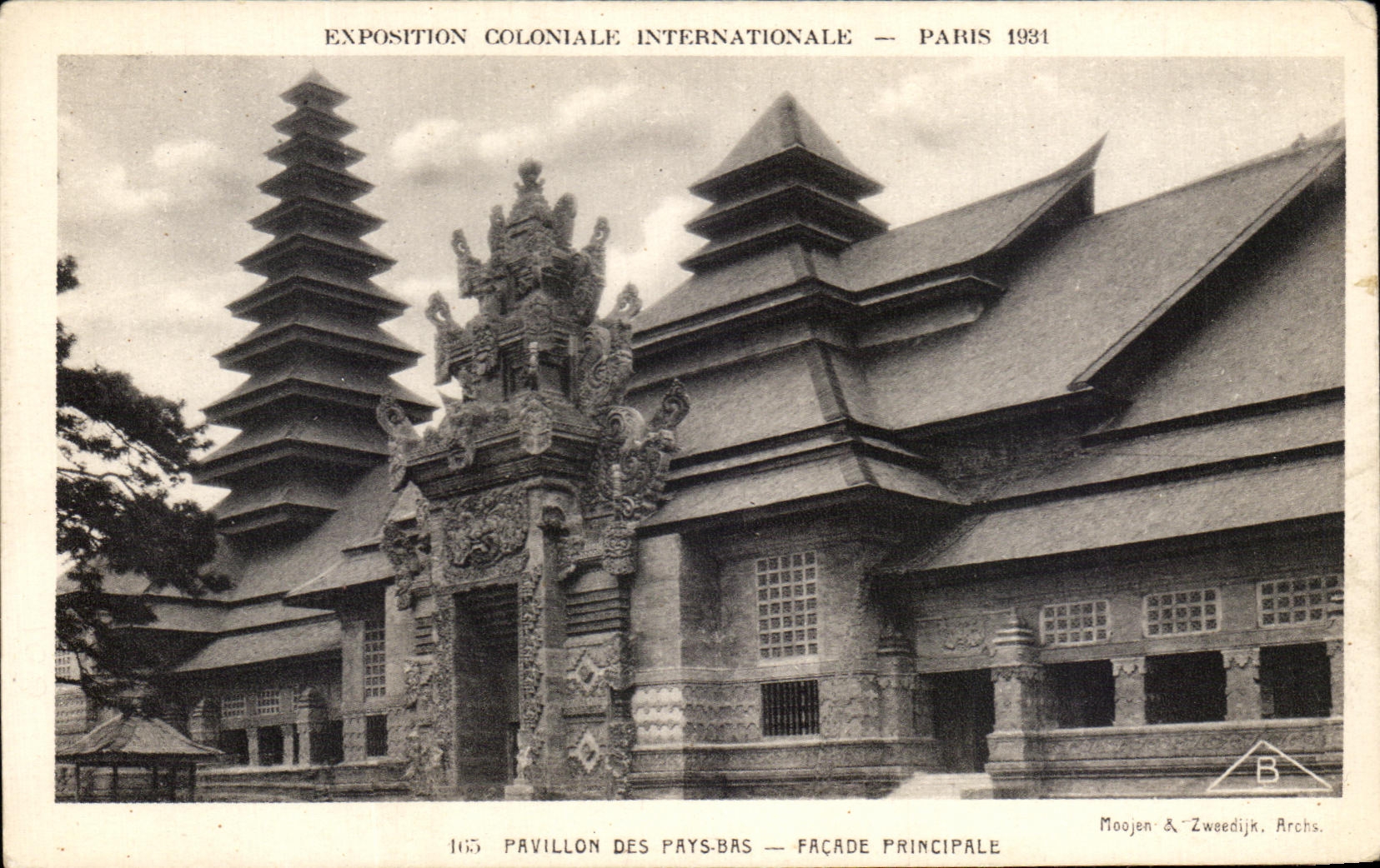 CPA Expostion Coloniale Internationale Paris Pavillon Des Pays Bas