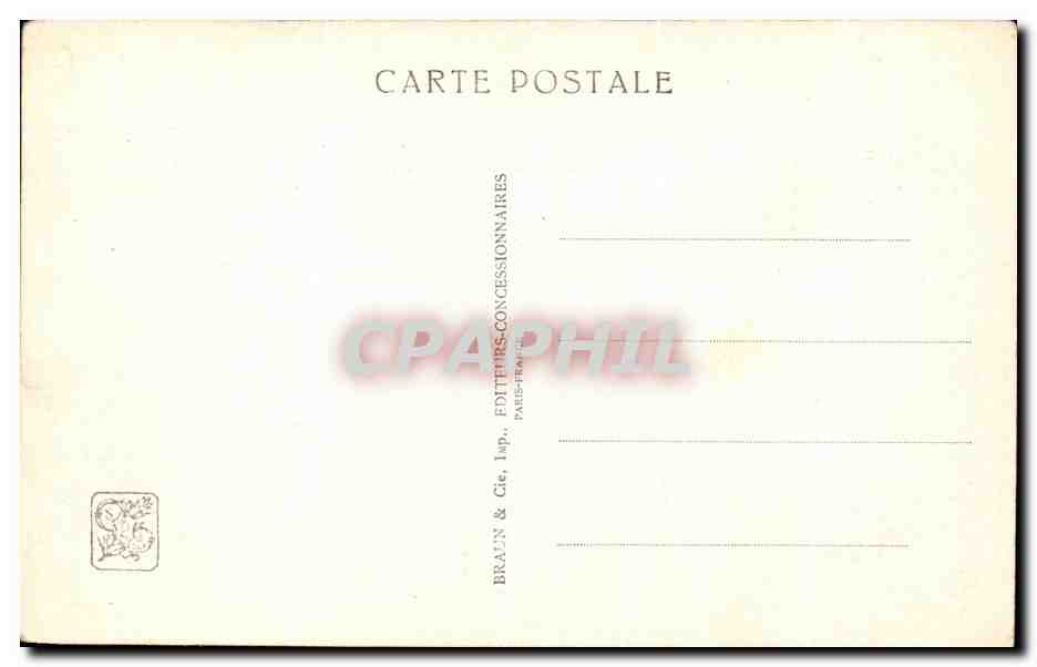 CPA Expostion Coloniale Internationale Paris Pavillon Des Pays Bas — Rückseite