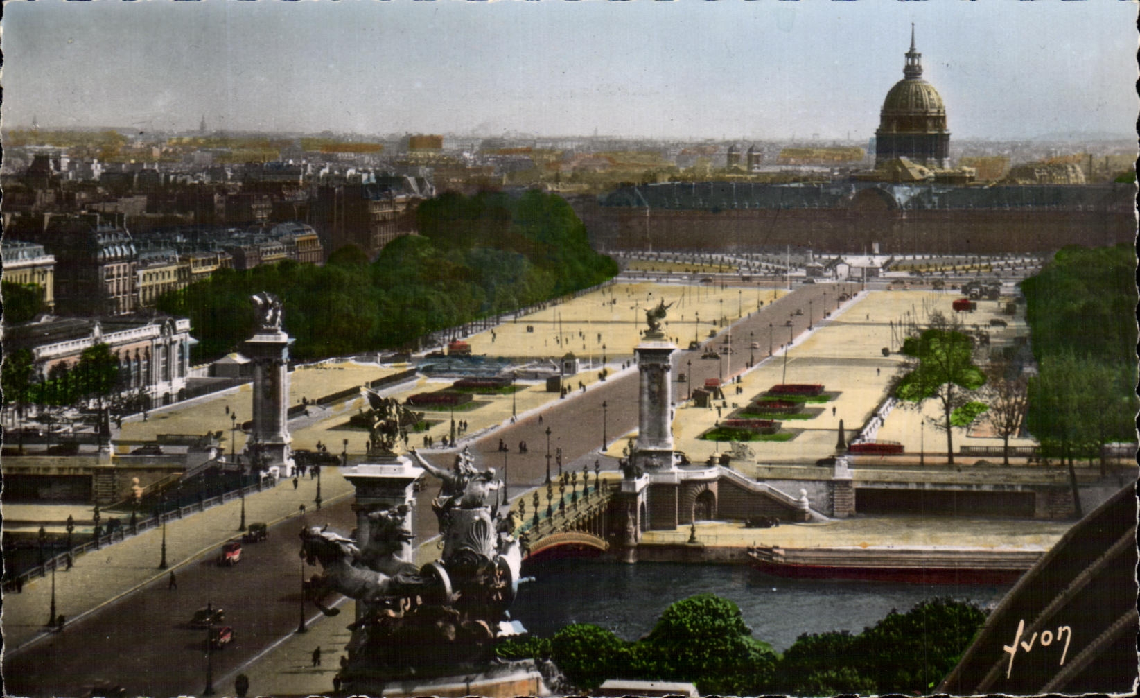 CPA Paris En Flanant Pont Alexandre III et Esplanade des Invalides
