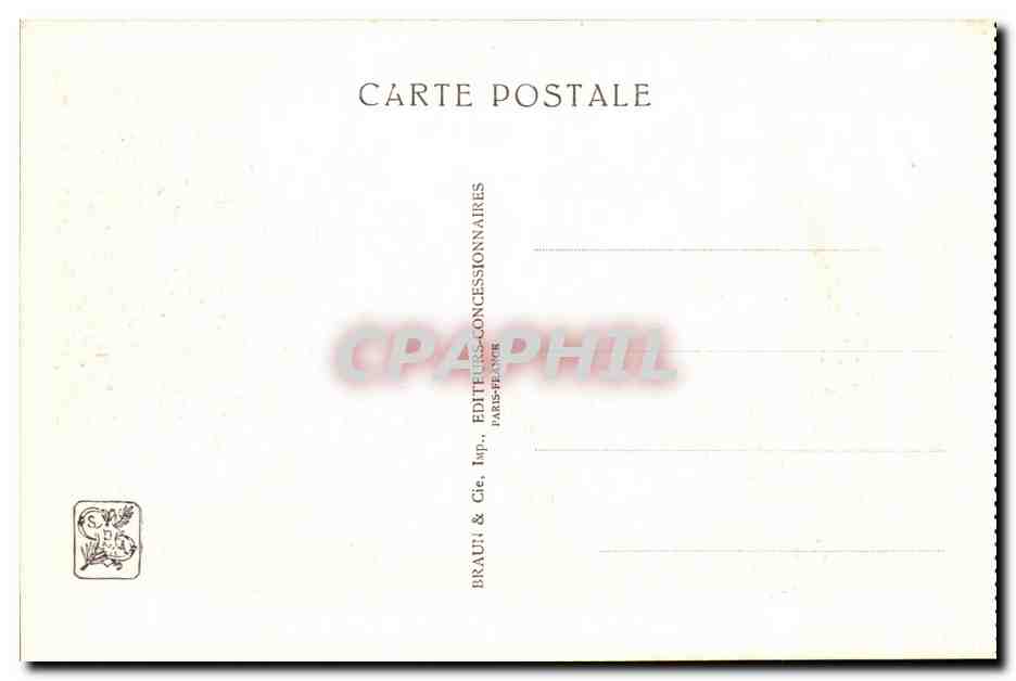 CPA Expostion Coloniale Internationale Paris Parc Zoologique les Autruches — Rückseite