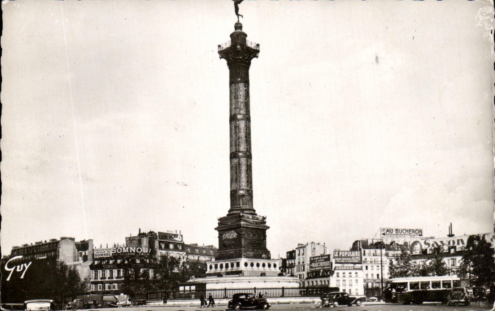 CPA Paris Et ses mervailles Place de la Bastille