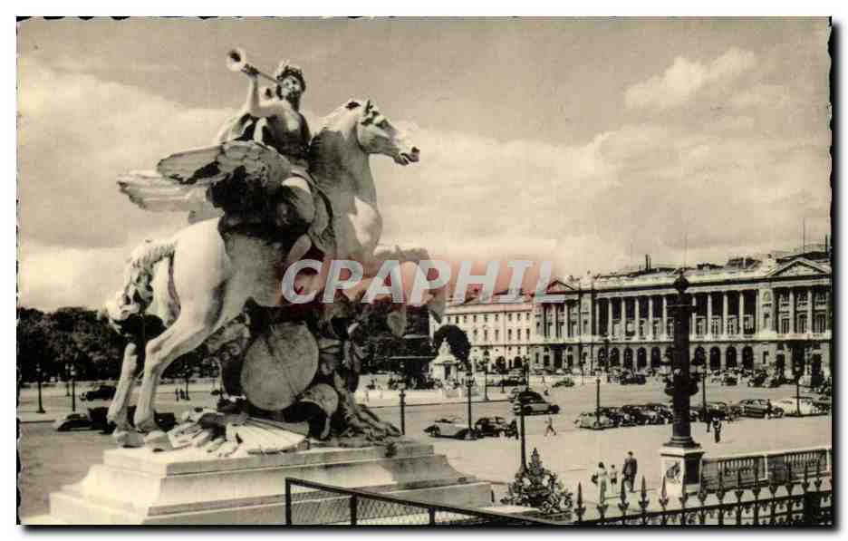 CPA Paris Place de la Concorde Concorde Place American Embassy