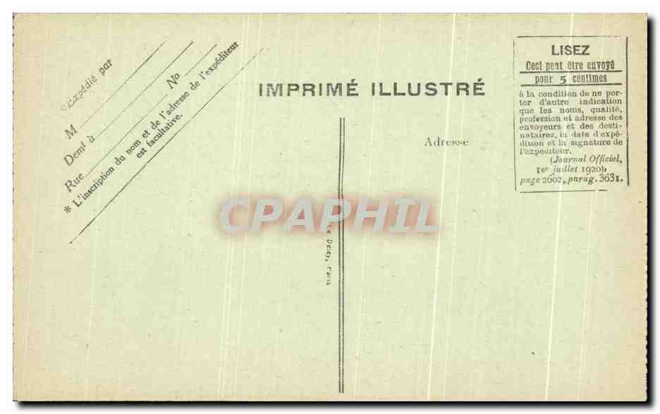 CPA Orleans Interieur de l'Hotel de Ville Statuette de Jeanne d'Arc a cheval  — Verso