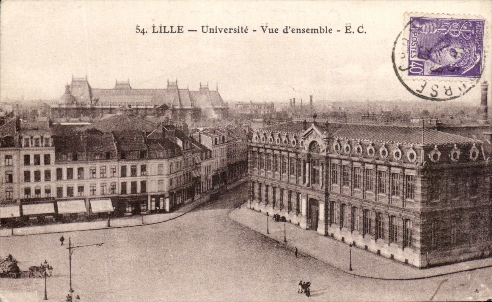 CPA Lille Universite Vue d'ensemble 